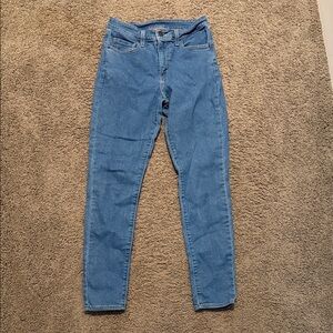 Levi's Classic Blue Skinny Jeans for Women